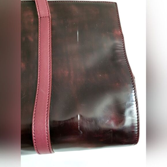 L.A.M.B. Gwen Stefani Addette Leather Handbag No Strap 15x9.5x7 - Picture 11 of 16